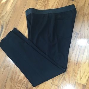 Peace of Cloth Black Viscose Blend Pants Large
